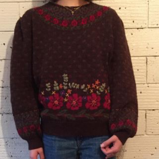 エディットフォールル(EDIT.FOR LULU)のbrown Knit 🍁(ニット/セーター)