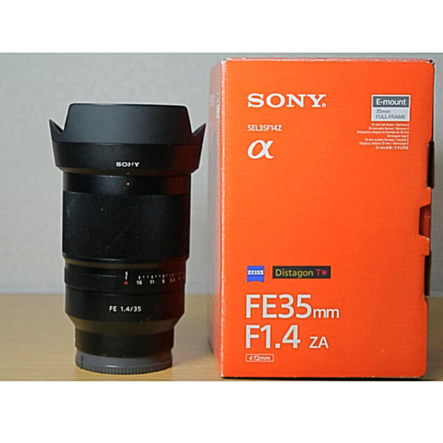 新品本物】 SONY SEL35F14Z ZA f1.4 FE35mm SONY - レンズ(単焦点