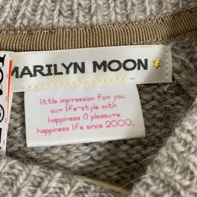 お値下げ♡美品♡MARILYN MOONお袖デザインニット(sizeFree)