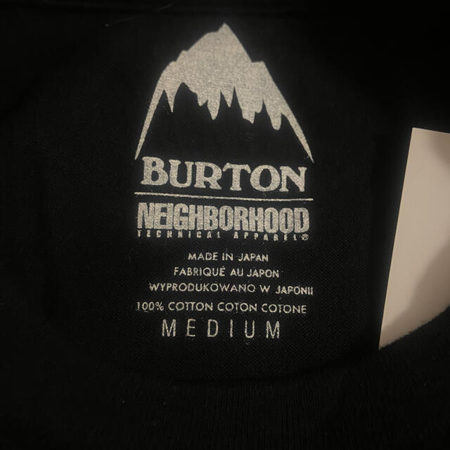 NEIGHBORHOOD(ネイバーフッド)の新品 BURTON x NEIGHBORHOOD tee Mサイズ メンズのトップス(Tシャツ/カットソー(半袖/袖なし))の商品写真