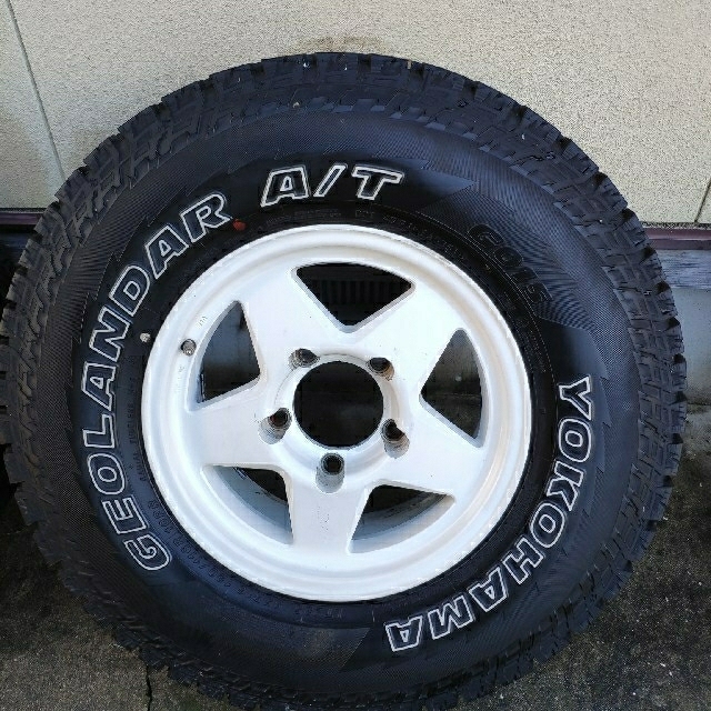省スペース 洗える おしゃれ ランクル 70 235/85R16 タイヤ・ホイール