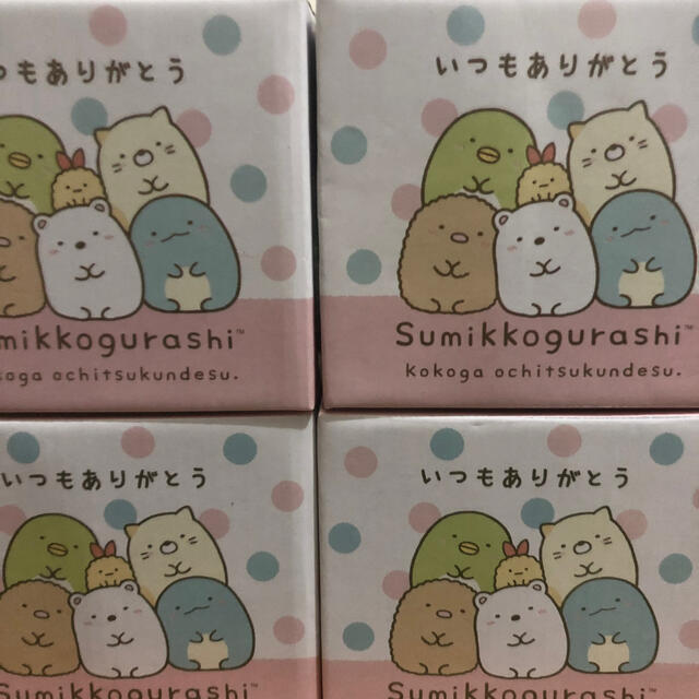 サンエックス(サンエックス)のすみっコぐらし　マグカップ　【４個セット】新品 インテリア/住まい/日用品のキッチン/食器(グラス/カップ)の商品写真