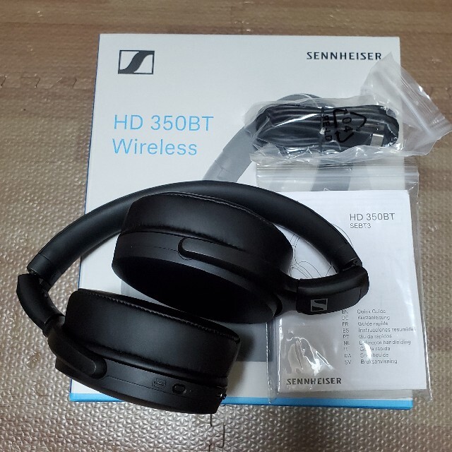 SENNHEISER(ゼンハイザー)のSENNHEISER HD 350BT Wireiess スマホ/家電/カメラのオーディオ機器(ヘッドフォン/イヤフォン)の商品写真