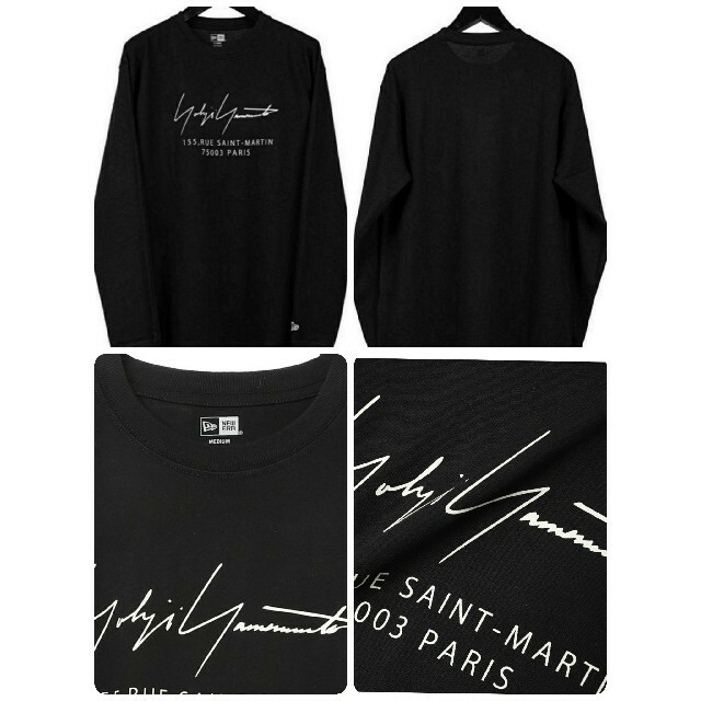 Yohji Yamamoto - 紙タグ付 Yohji Yamamoto × New Era PARIS LOGOの