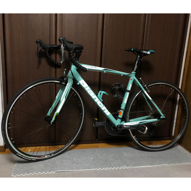 Bianchi(ビアンキ)のbianchi ビアンキ　Via Nirone 7 Claris  チェレステ スポーツ/アウトドアの自転車(自転車本体)の商品写真