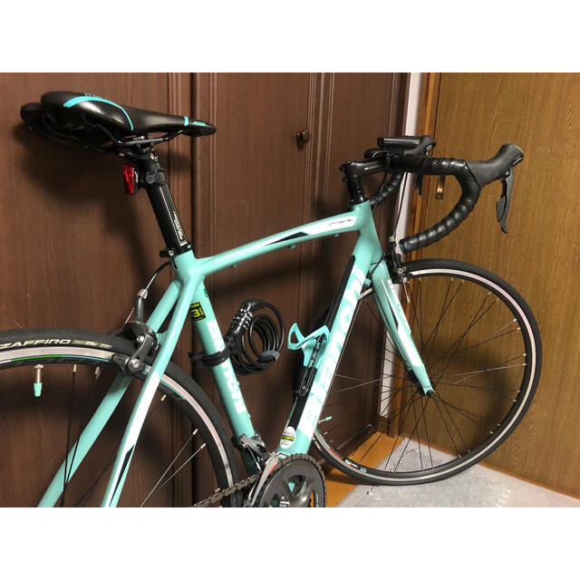 Bianchi(ビアンキ)のbianchi ビアンキ　Via Nirone 7 Claris  チェレステ スポーツ/アウトドアの自転車(自転車本体)の商品写真