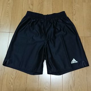 アディダス(adidas)の☆みすたん様専用☆未着用 adidas サッカー パンツ ブラック 黒 160(パンツ/スパッツ)