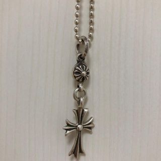 クロムハーツ(Chrome Hearts)の本物／正規品　クロムハーツ1ボールタイニーCHクロスチャーム(ネックレス)