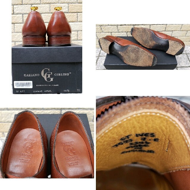 EDWARD GREEN(エドワードグリーン)のガジアーノ＆ガーリング 7 E (25.5㎝) Gaziano＆Girling メンズの靴/シューズ(ドレス/ビジネス)の商品写真