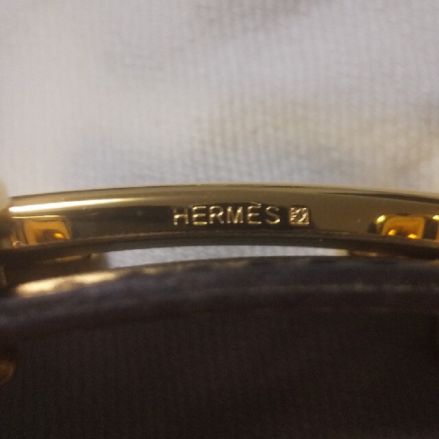 Hermes(エルメス)のHERMES レディース ブラック/ゴールド コンスタンスベルト □H 80 レディースのファッション小物(ベルト)の商品写真