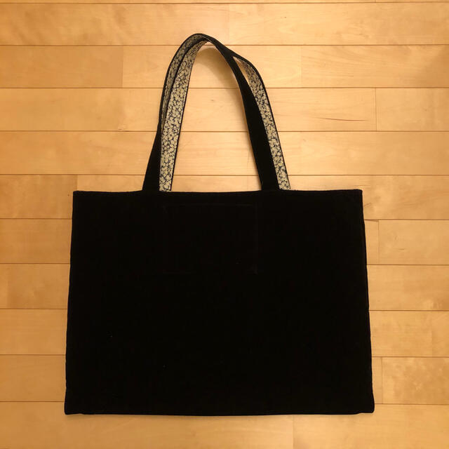 お値下げ【完売品】Bonpoint ベロア トートバッグ リバーシブル【美品】