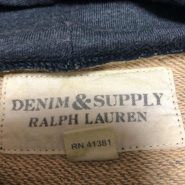 Denim & Supply Ralph Lauren(デニムアンドサプライラルフローレン)の【本日のみ値下げ】【格安】【早い者勝ち】ラルフローレン　デニム＆サプライ メンズのトップス(パーカー)の商品写真