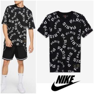 ナイキ(NIKE)の PSG × JORDAN Tシャツ(Tシャツ/カットソー(半袖/袖なし))