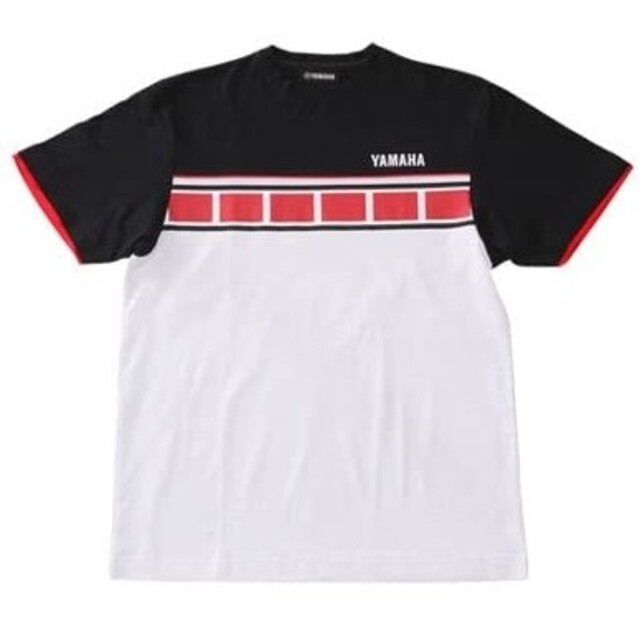 ヤマハ(ヤマハ)のYAMAHA ストロボデザイン半袖Ｔシャツ フリーサイズ メンズのトップス(Tシャツ/カットソー(半袖/袖なし))の商品写真