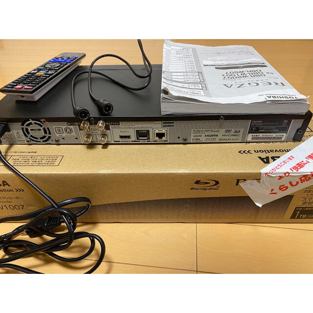 最終値下げ 美品 東芝 レグザ ブルーレイレコーダーDBR-W1007 最終値下げ 美品 東芝 レグザ ブルーレイレコーダーDBR-W1007