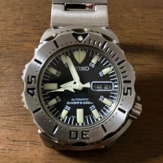 セイコー(SEIKO)のSEIKO ブラックモンスター　7S26-0350 自動巻(腕時計(アナログ))