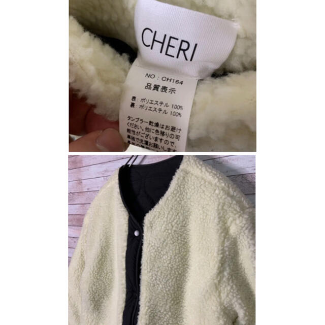 TODAYFUL(トゥデイフル)のcheri リバーシブルスナップブルゾン　 レディースのジャケット/アウター(ブルゾン)の商品写真