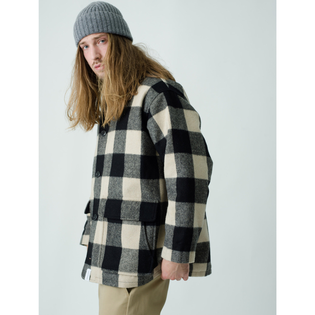 W)taps - 【定価以下】DESCENDANT RAG MELTON JACKET 緑 1の通販 by ...