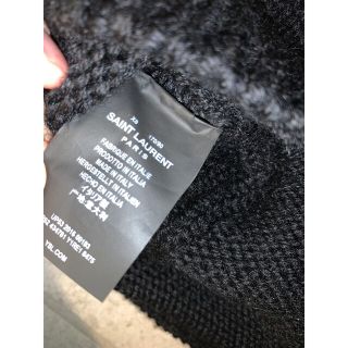 正規美品 Saint Laurent サンローランパリ フェアアイル ニット