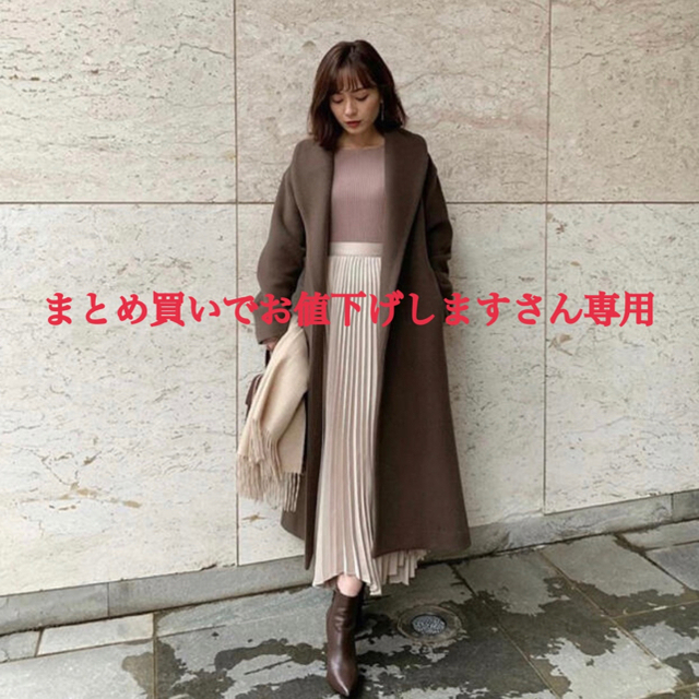 Noble - CACHEC❤︎ショールカラーガウンコートの通販 by mako's shop
