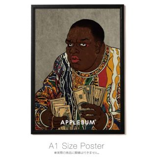 アップルバム(APPLEBUM)の【即完】APPLEBUM "ノトーリアス・B.I.G." A1 Poster(ポスター)