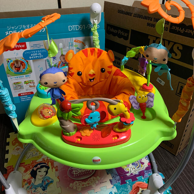 Fisher-Price(フィッシャープライス)のジャンパルー　フィッシャープライス　 レインフォレスト　ジャンパルーⅡ キッズ/ベビー/マタニティのおもちゃ(ベビージム)の商品写真