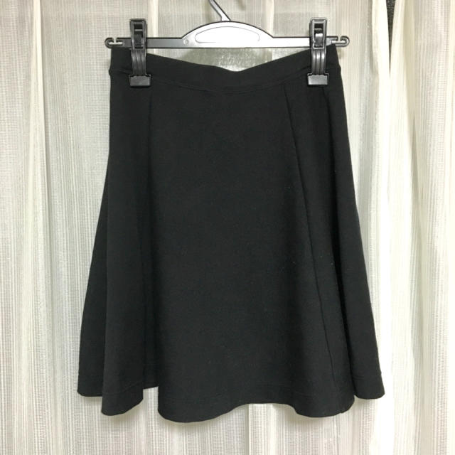 UNIQLO(ユニクロ)のユニクロ ポンチフレアスカート レディースのスカート(ミニスカート)の商品写真