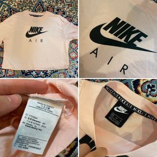 ナイキ(NIKE)のjake様専用　NIKE クロップ丈Tシャツ　カーキ色レギンス　セット(Tシャツ(半袖/袖なし))