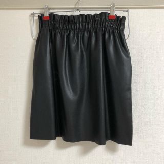 ザラ(ZARA)のZARA フェイクレザー スカート(ミニスカート)