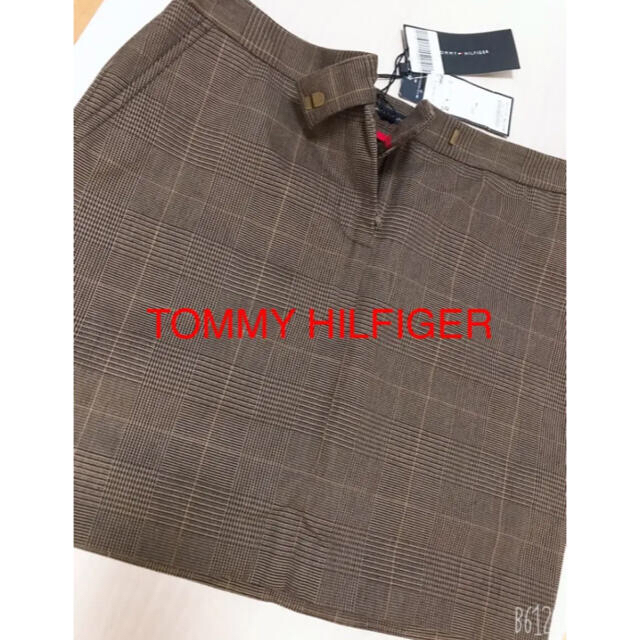 TOMMY HILFIGER(トミーヒルフィガー)のTOMMY HILFIGER❤︎ブラウンタータンチェックスカート 新品 レディースのスカート(ミニスカート)の商品写真