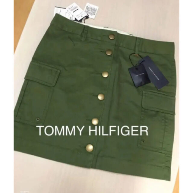 TOMMY HILFIGER(トミーヒルフィガー)のTOMMY HILFIGER❤︎ブラウンタータンチェックスカート 新品 レディースのスカート(ミニスカート)の商品写真