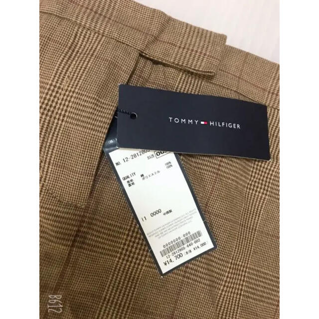 TOMMY HILFIGER(トミーヒルフィガー)のTOMMY HILFIGER❤︎薄ブラウンタータンチェックスカート 新品 レディースのスカート(ミニスカート)の商品写真