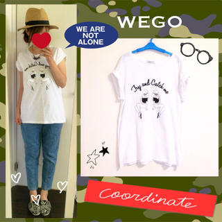 ウィゴー(WEGO)のWEGO/ガールプリントT(Tシャツ(半袖/袖なし))