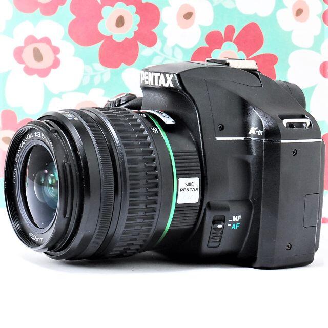 ❤️Wi-Fiでスマホ転送❤️コンパクトボディ❤PENTAX k-m❤️コスパ最