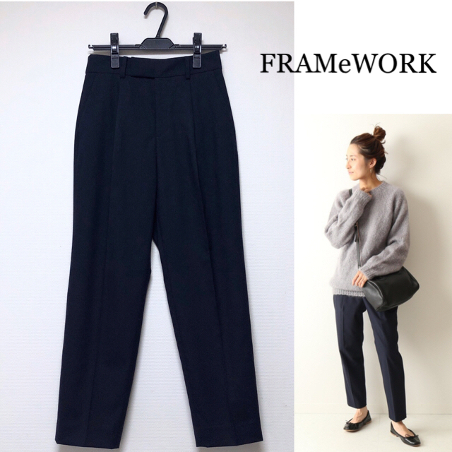 FRAMeWORK  19AW CARREMANテーパードパンツ フレームワーク