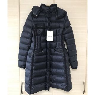 モンクレール(MONCLER)のモンクレール　HERMINE  ネイビー　サイズ1(ダウンコート)