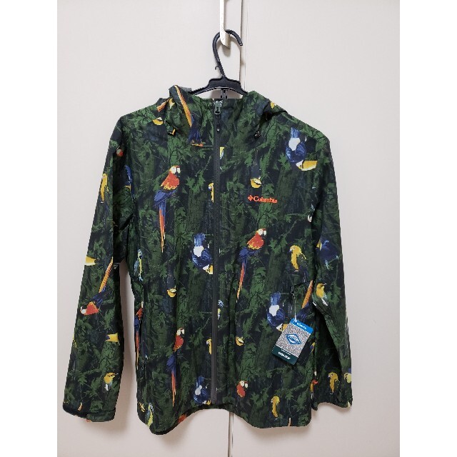 Columbia ナイロンジャケット 鳥カモ柄 XL