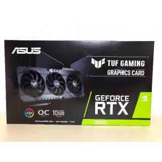 エイスース(ASUS)の新品未開封品　ASUS　TUF RTX3080 O10G GAMING　(PCパーツ)