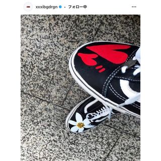 ピースマイナスワン(PEACEMINUSONE)のかりん様専用　G-DRAGON着用　vans(スニーカー)