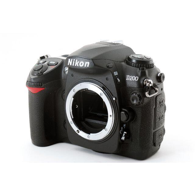 【美品】ニコン Nikon D200　ボディ　《ショット数1942回と極少！》