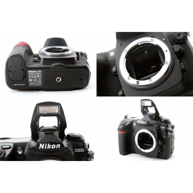 【美品】ニコン Nikon D200　ボディ　《ショット数1942回と極少！》