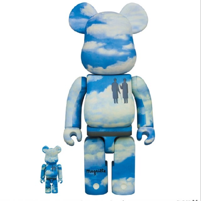 BE@RBRICK Rene Magritte 100%&400%