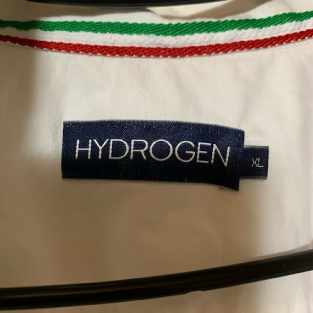 HYDROGEN(ハイドロゲン)のHYDROGEN ﾊｲﾄﾞﾛｹﾞﾝ ｼｬﾂ XL ﾜﾝﾎﾟｲﾝﾄ メンズのトップス(シャツ)の商品写真