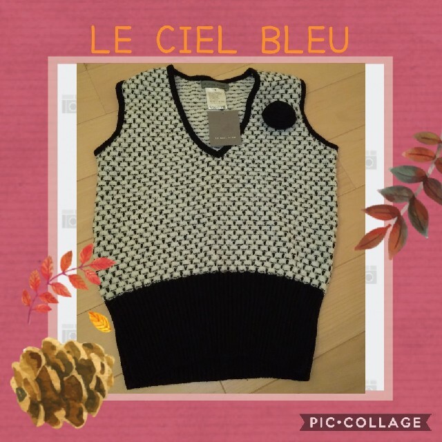 LE CIEL BLEU(ルシェルブルー)の最終！LE CIEL BLEU 新品未使用  レディースのトップス(ニット/セーター)の商品写真