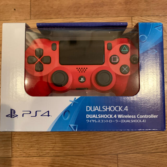 DUALSHOCK4 CUH-ZCT2J PS4純正コントローラー マグマレッド