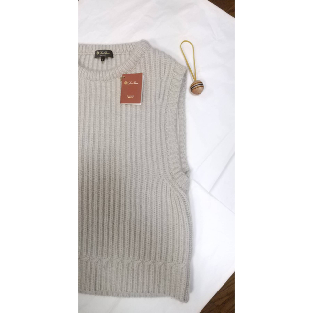 iPhone Loro Piana ロロピアーナ カシミヤ ニット ノースリーブ ベスト