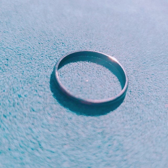 [新品・送料無料] チタンリング 指輪 10号 黒 ブラック メンズのアクセサリー(リング(指輪))の商品写真