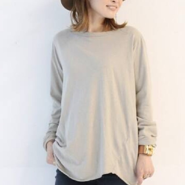 Deuxieme Classe   Layering Tシャツ  ベージュ