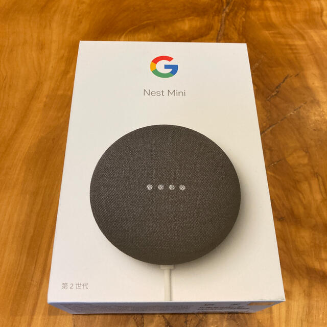 Google GOOGLE NEST MINI CHARCOAL 第二世代 スマホ/家電/カメラのオーディオ機器(スピーカー)の商品写真