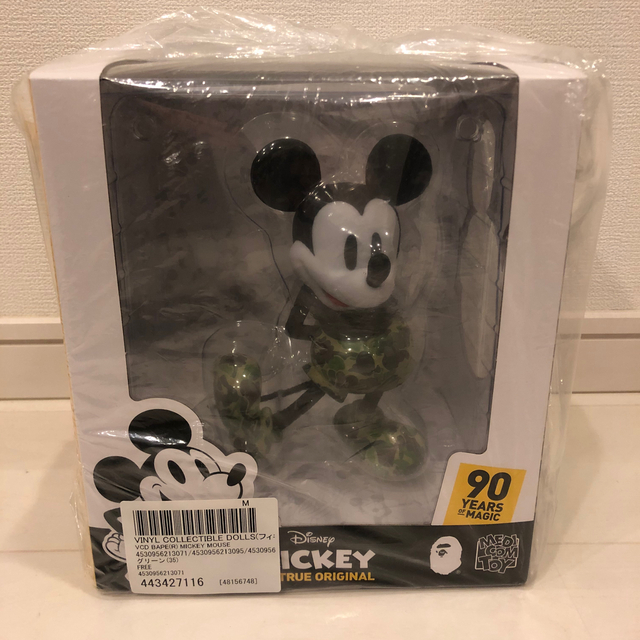 MEDICOM TOY(メディコムトイ)の【新品・未使用】VCD BAPE(R) MICKEY MOUSE グリーンカモ エンタメ/ホビーのフィギュア(その他)の商品写真